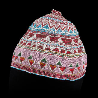 Beaded cap