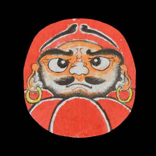 Miniature Dako (kite) depicting Daruma