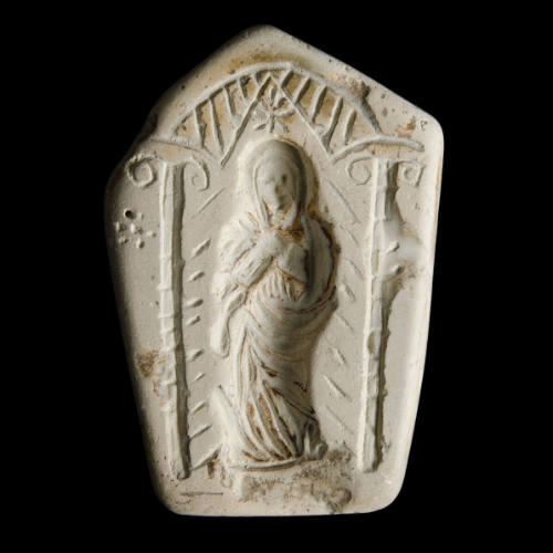 Sacred clay tablet mold