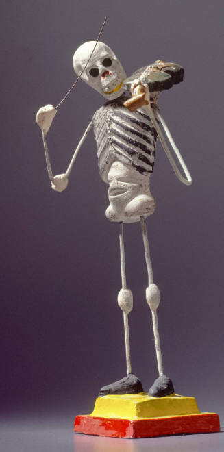 Skeleton musician