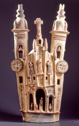 Roof ornament, ceramic church