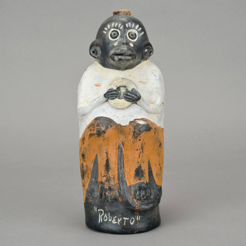 Mezcal monkey bottle