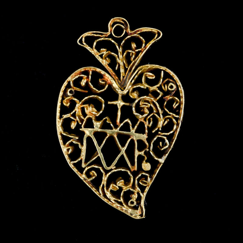 Sacred heart charm