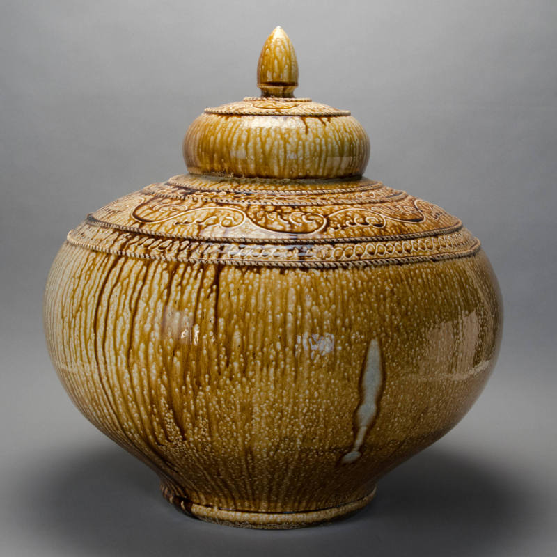 Lidded jar