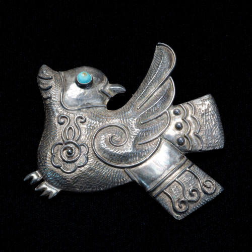 Bird brooch