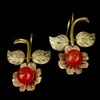 Floral earrings