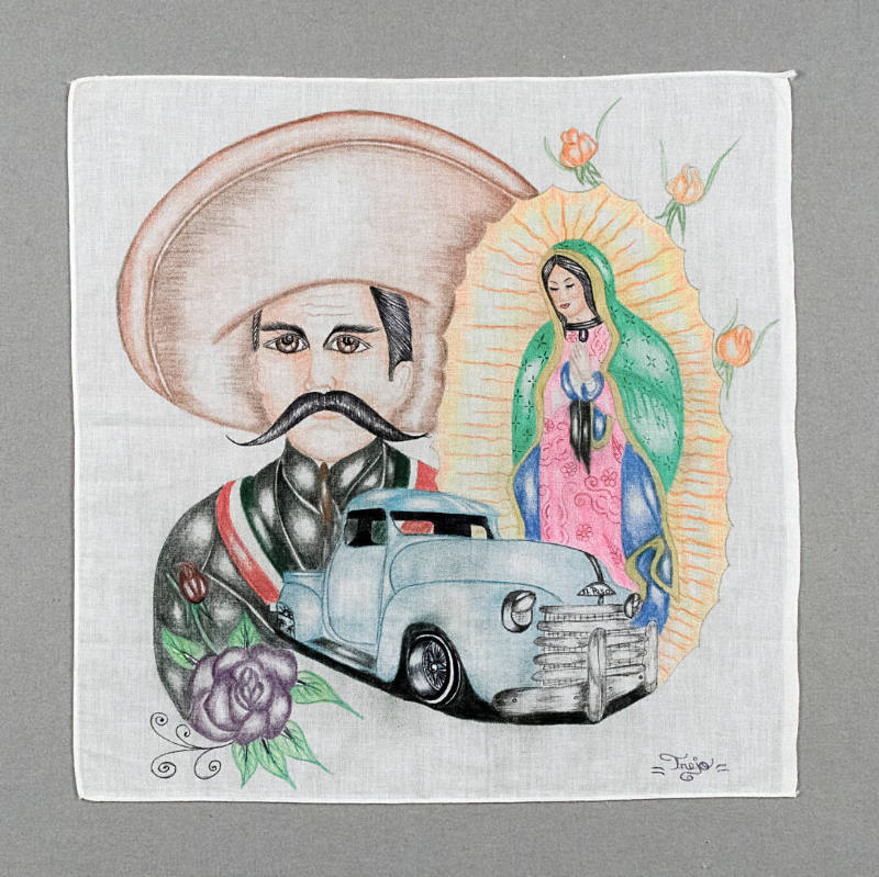 Emiliano Zapata, La Virgen de Guadalupe and a Blue Chevy Truck