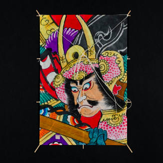 Kaku Dako (kite) depicting samurai