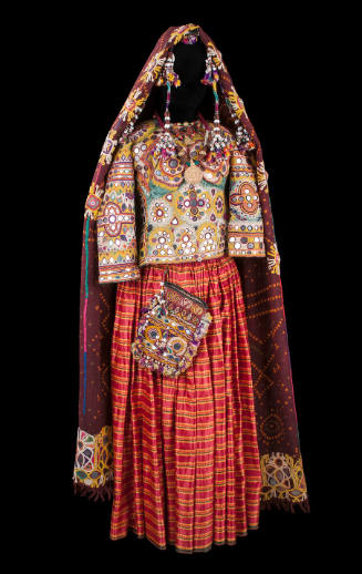 Bride's dress ensemble
