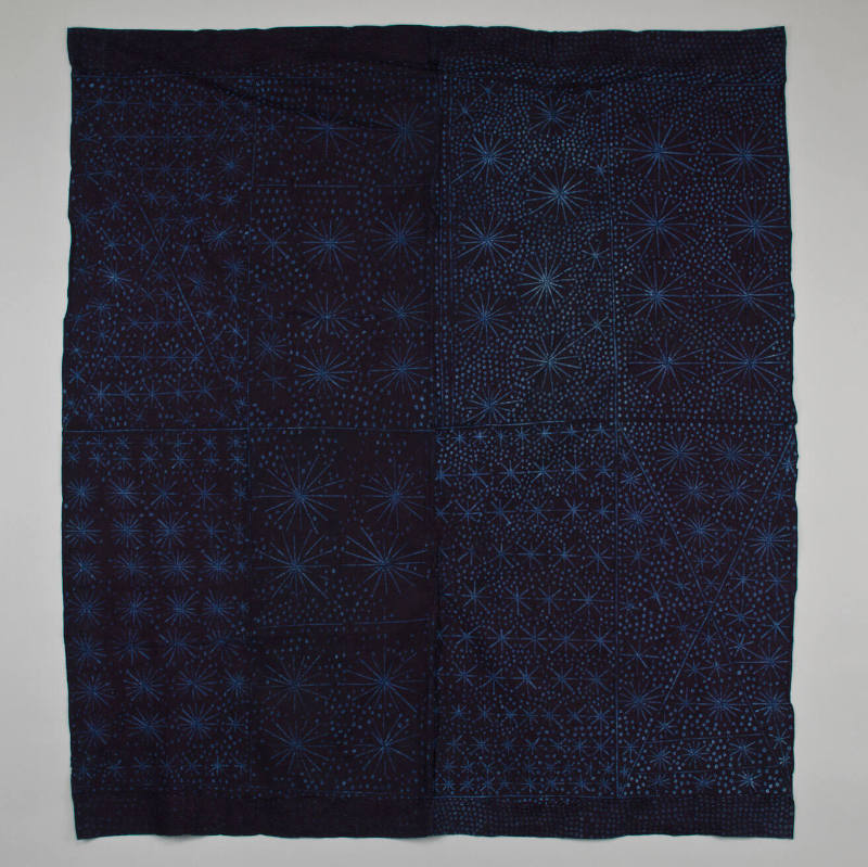 Adire oniko, woman’s wrapper cloth