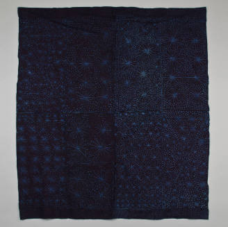 Adire oniko, woman’s wrapper cloth