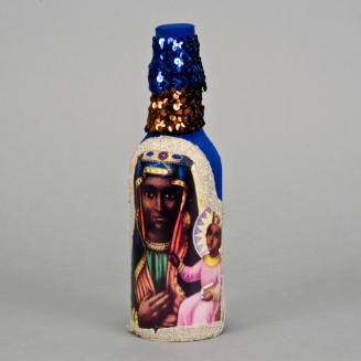 Ezili Danto libation bottle