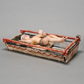 Santo Nino with cradle