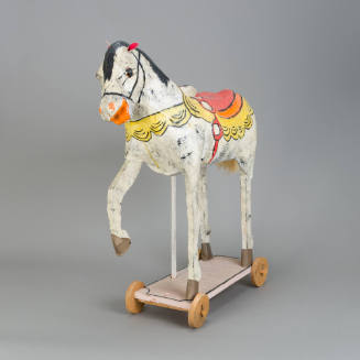 Pull toy, horse