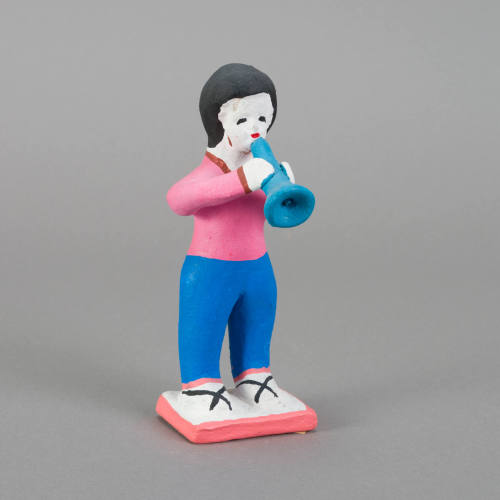 Figure, trumpet player