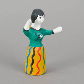 Figure, woman with raised arms