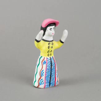 Figure, woman with raised arms