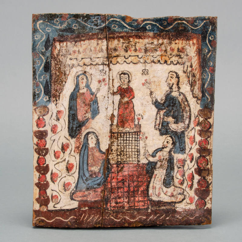 Christ with Sts. Ann and Joaquin, Virgin and St. Joseph