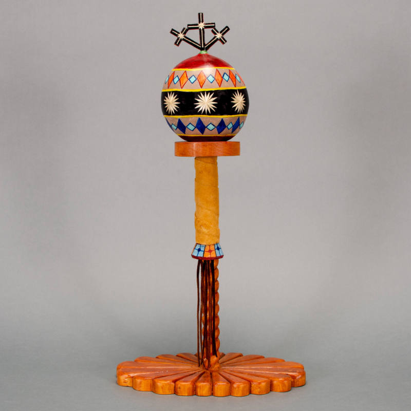 Guaje (Ceremonial Dance Rattle)