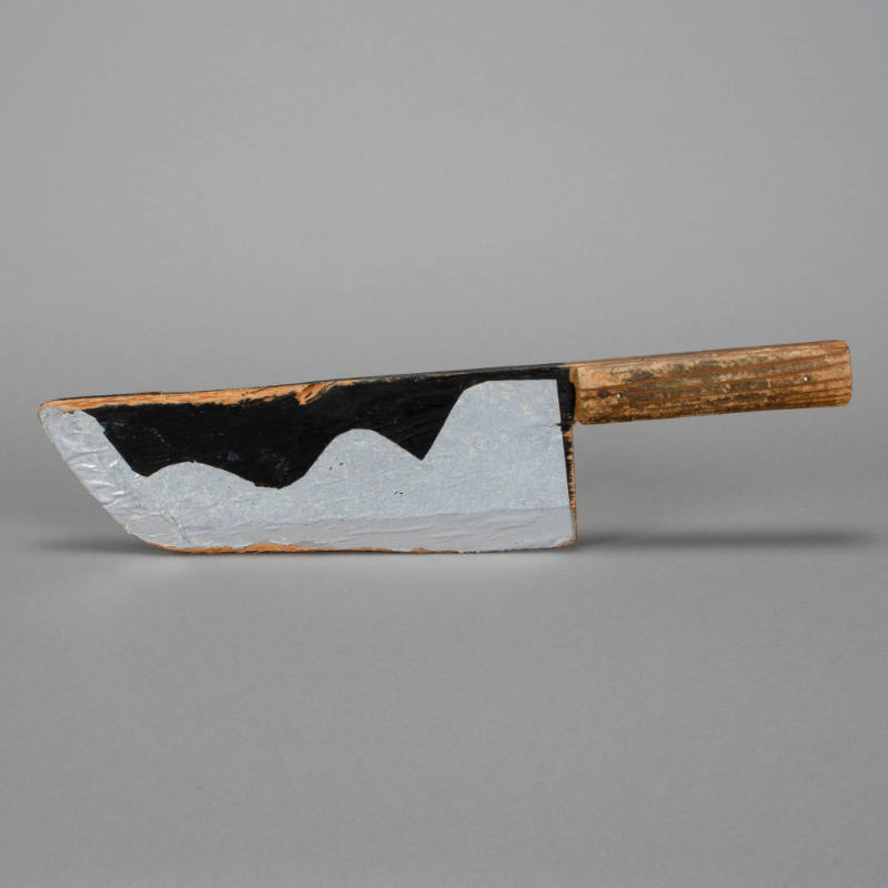 Namahage's deba bōchō (a type of Japanese kitchen knife)