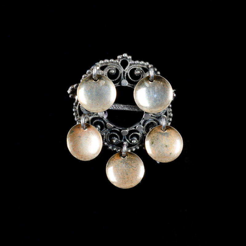 Child's silver brooch