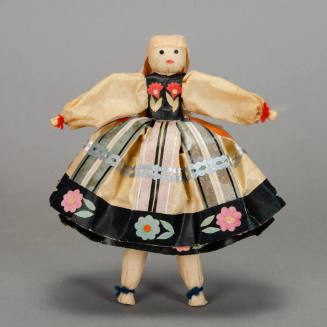 Paper cut doll