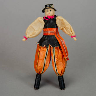 Paper cut doll