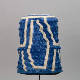 Bamileke Society man's prestige hat (ashetu)