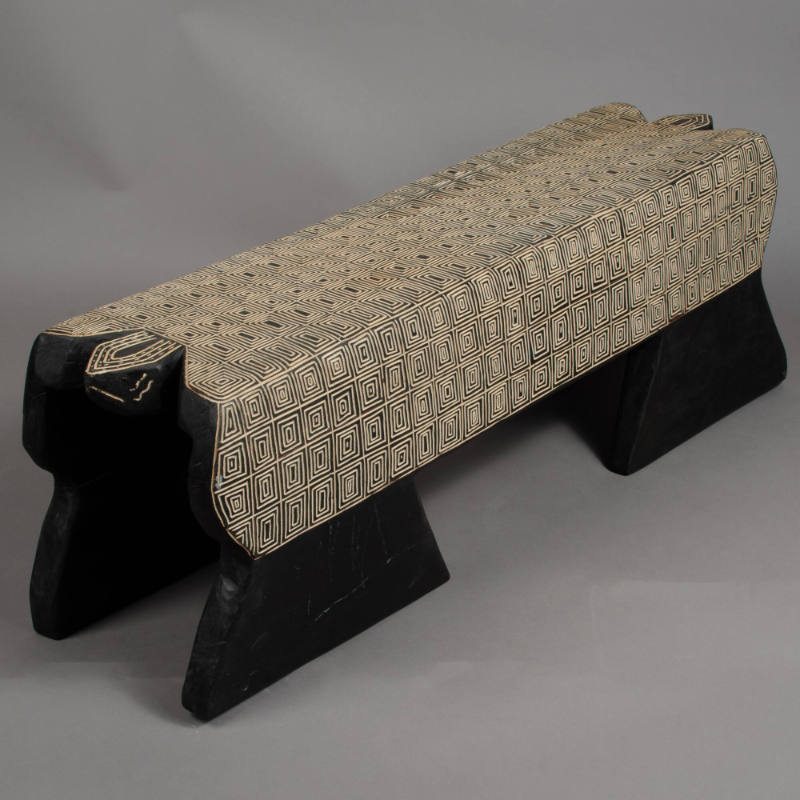 Turtle face bench