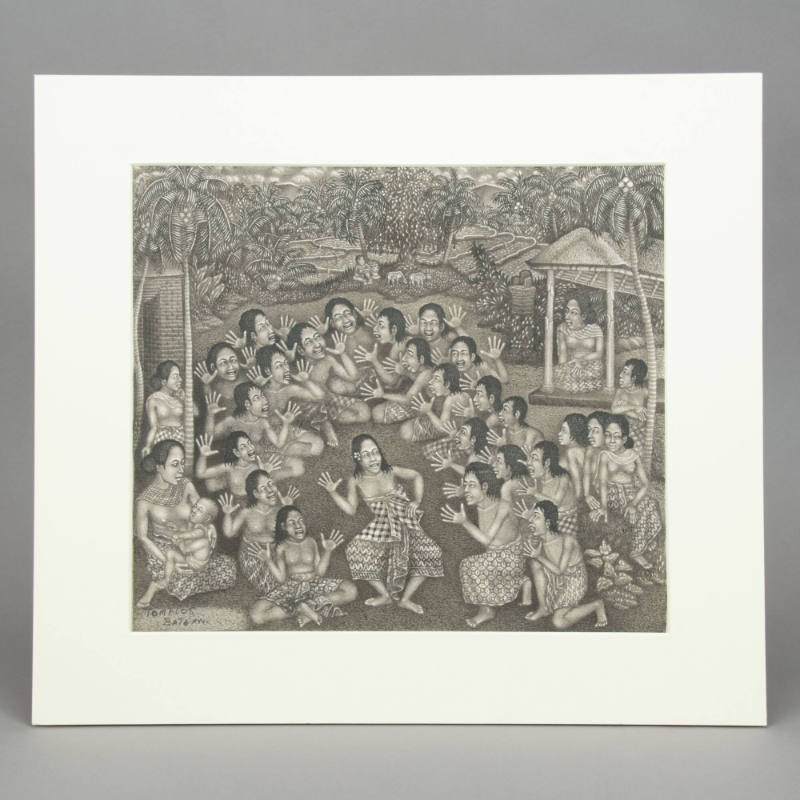 Kecak dance scene