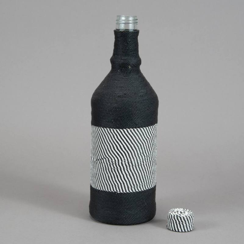 Wire wrapped bottle