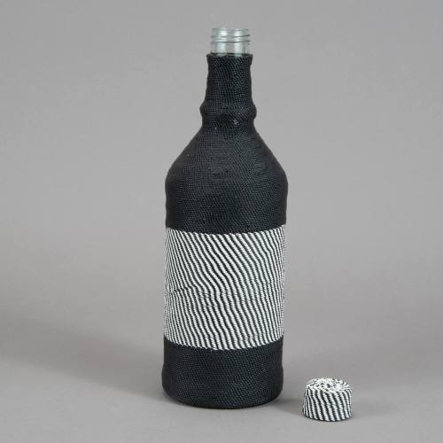 Wire wrapped bottle