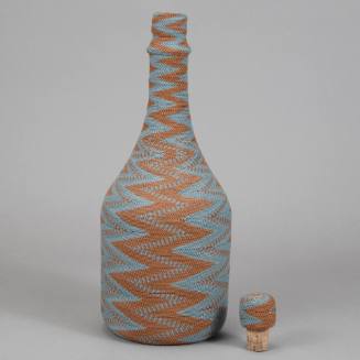 Wire wrapped bottle
