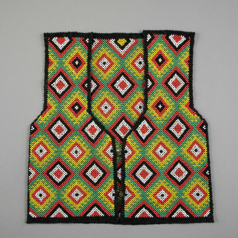 Woman's beaded vest