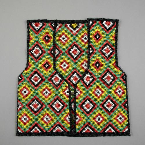 Woman's beaded vest