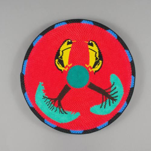 Wire basket, "penguins"