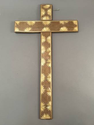 Straw Inlay Cross #2