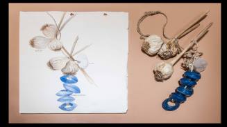 House Amulet for protection against the evil eye
and the djinn (a devil-like figure in Arab lore)