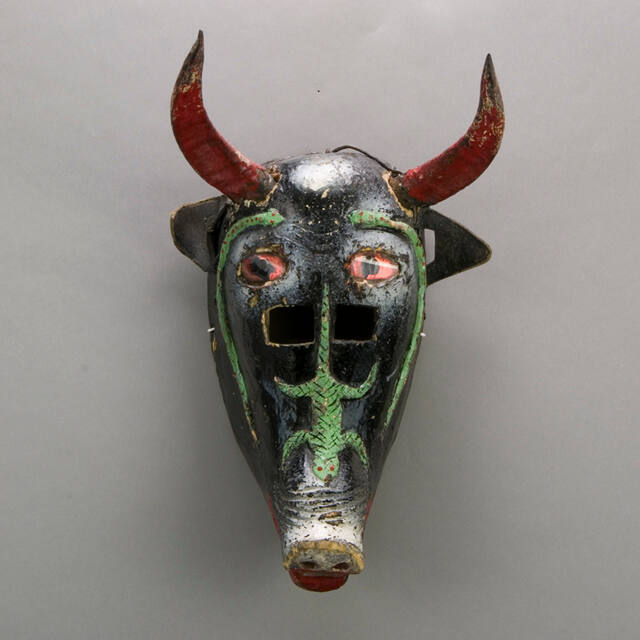 Devil or Bull mask for Pastorela dance