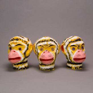 Toy Monkey Heads