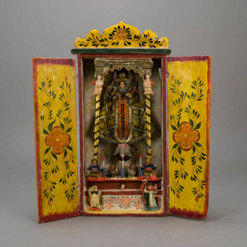 Retablo, Virgin of Copacabana; Virgen de la Copacabana