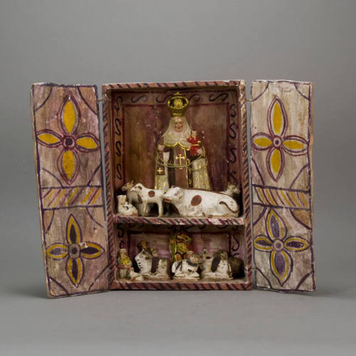 Retablo, Virgin of Carmen