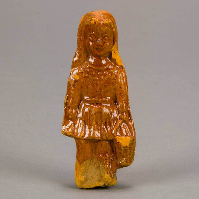 Ceramic whistle, girl