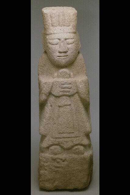 Carved Stone Figure