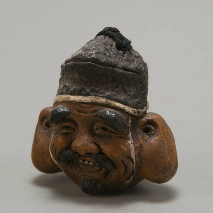 Bell in the form of Shichifukujin (The Seven Gods of Good Fortune): Daikoku