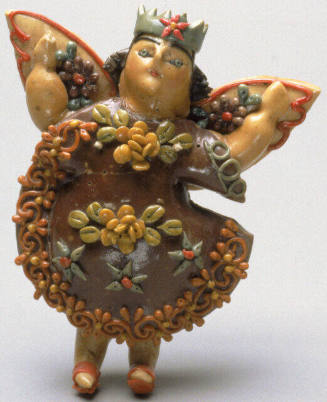 Bread Dough Ornament, Angel
