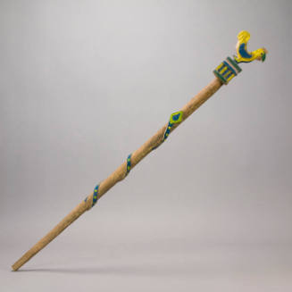 Staff, chicken figure