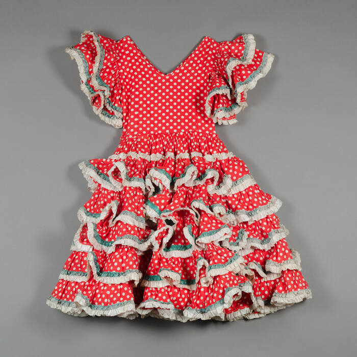 Girl's flamenco dress