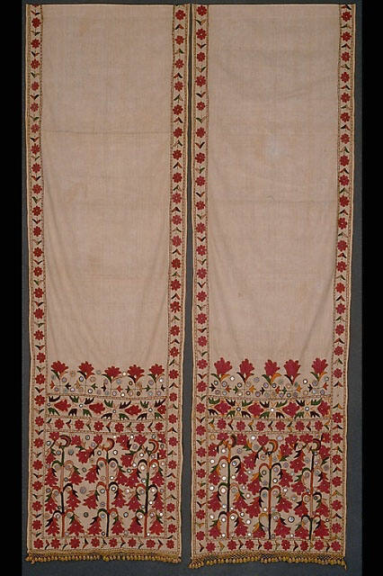 Embroidered Curtain Panel