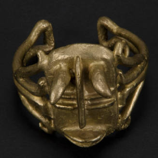 Bracelet with horned face